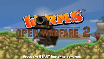 Worms - Open Warfare 2 (EU) screen shot title